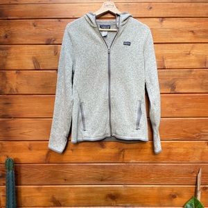 Patagonia hooded better sweater gray